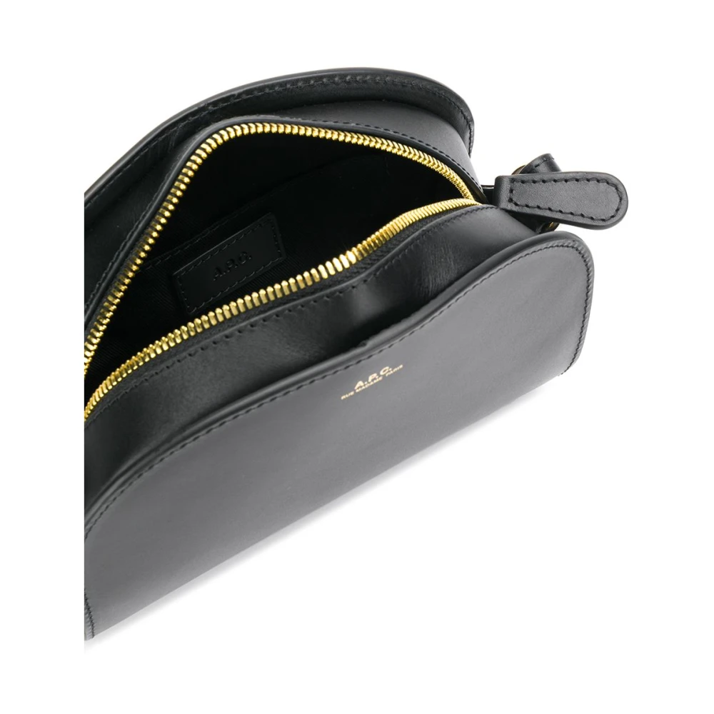 A.p.c. Kleine Virginie Schoudertas Black Dames
