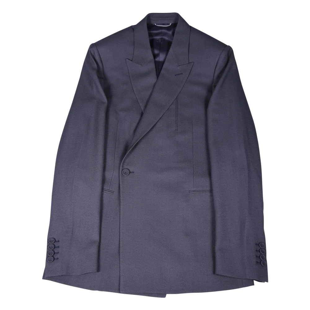 Dior Gekruiste Blazer in Grijs Gray Heren