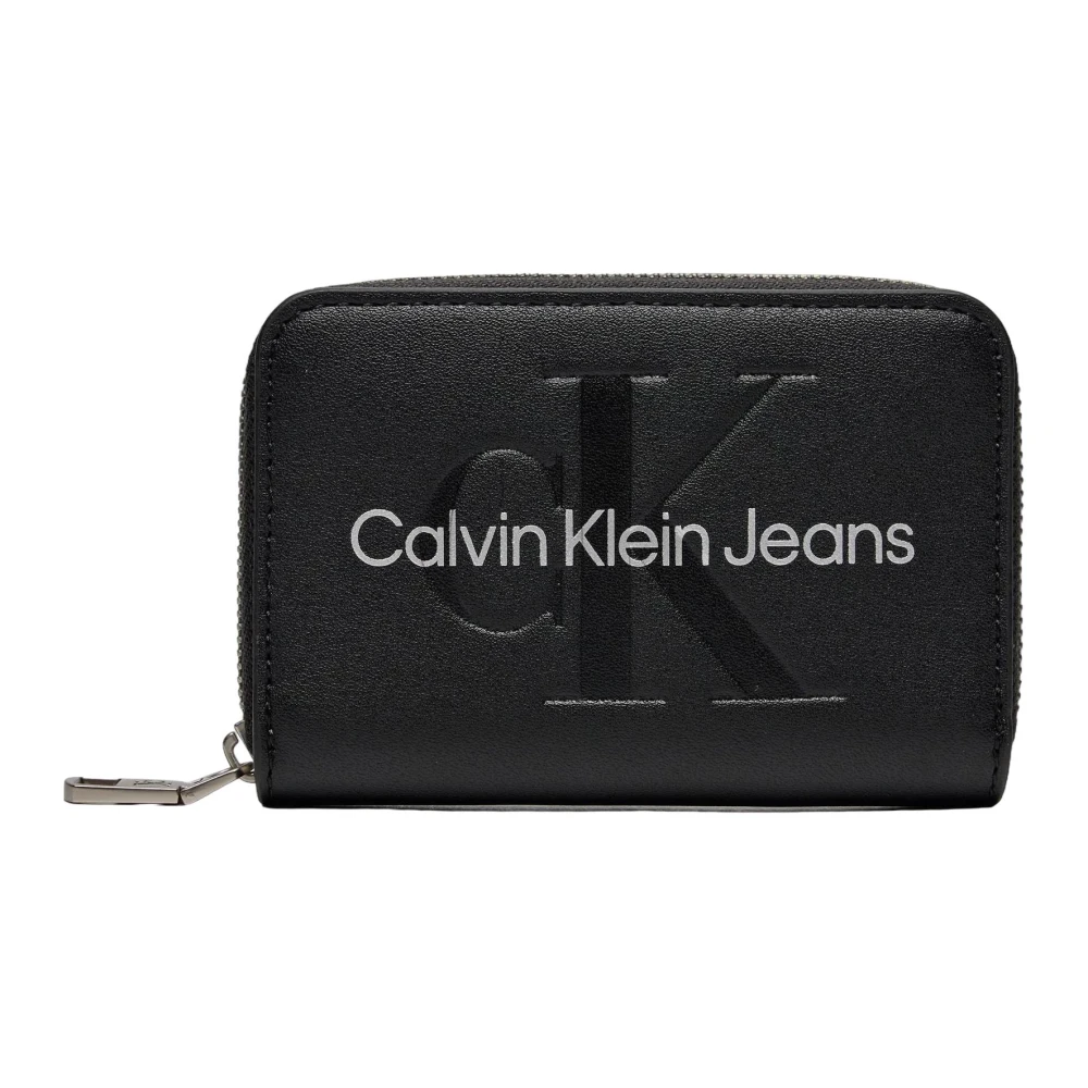 Calvin Klein Jeans Kleine damesportemonnee Black Dames