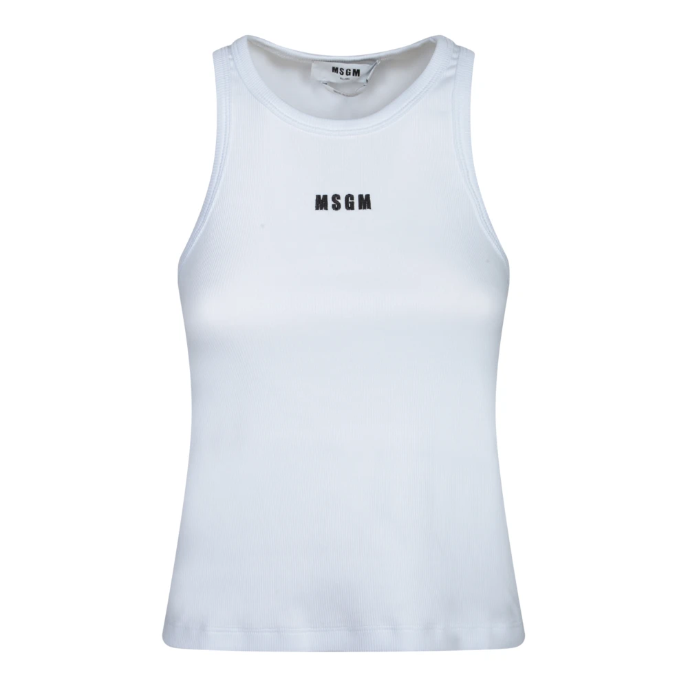 Tops > Sleeveless Tops - - Msgm - Modalova