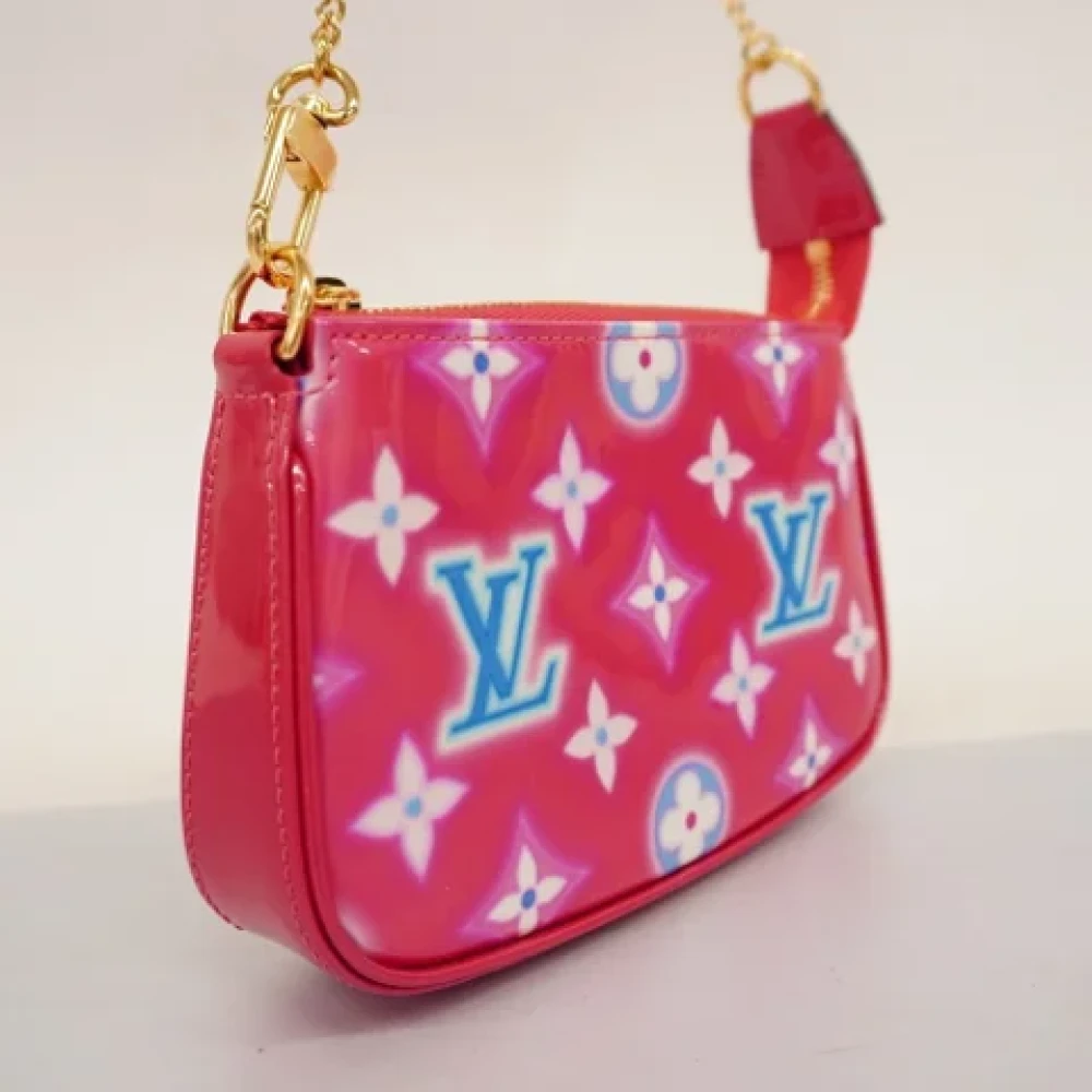 Louis Vuitton Vintage Pre-owned Fabric louis-vuitton-bags Pink Dames