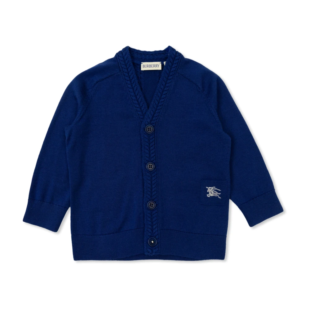 Burberry Barn knäppt kofta Blue, Unisex