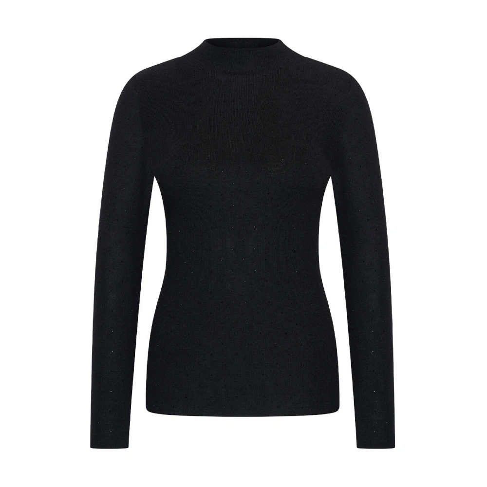 Aimée the Label Gebreide LennonB Sweat Sweater Black Dames
