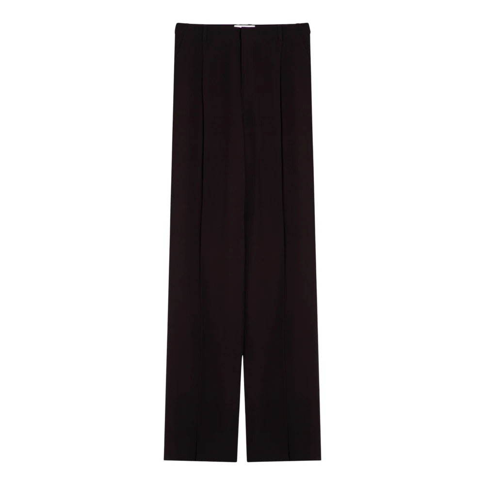 Saint Laurent Slim Fit Broek Brown Dames