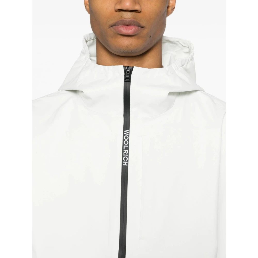 Woolrich Pacific Witte Jas White Heren