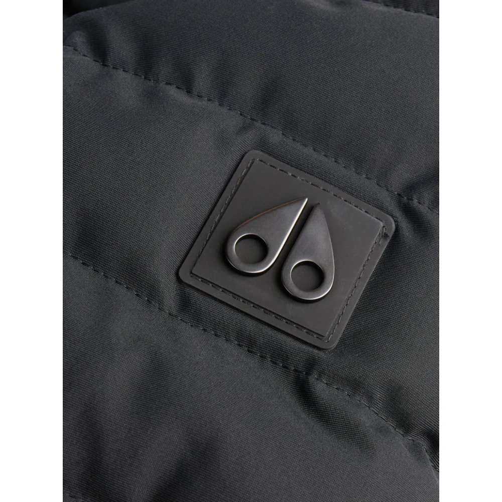 Moose Knuckles Donsjas met ritszakken Black Heren