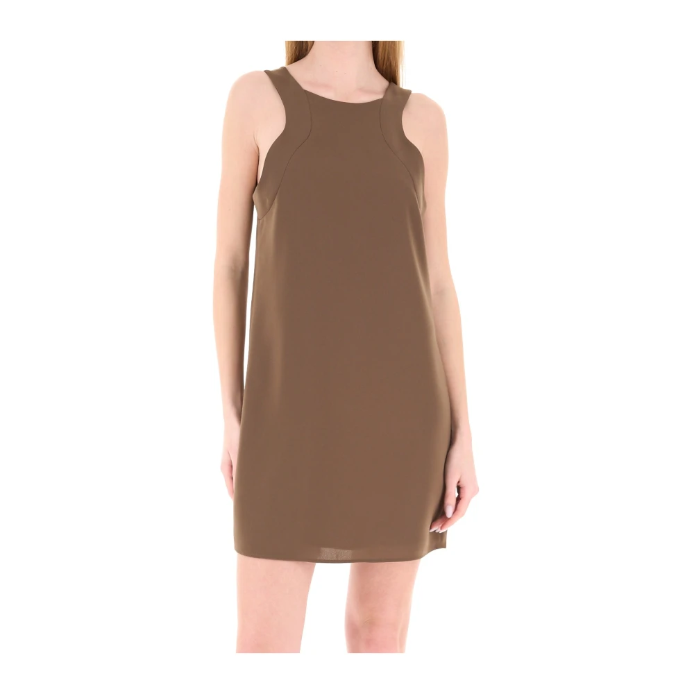 Armani Exchange Vrouw Bruin Kleedjes Dames, S, Xw 002304 Af 21529 Korte Jurk