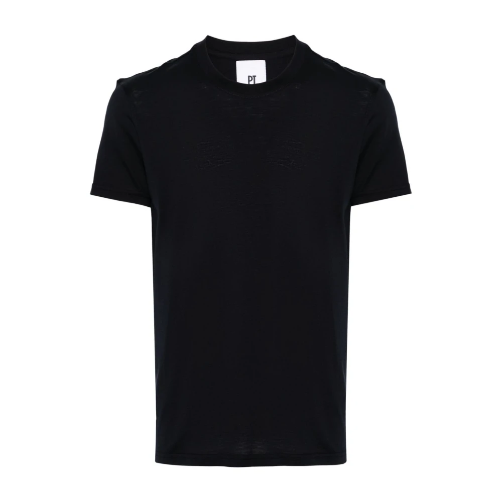 PT Torino Casual Jersey Shirt Black Heren