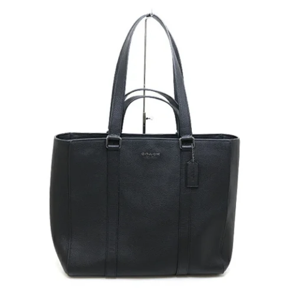 Coach Pre-owned Leather handbags Black Dames
