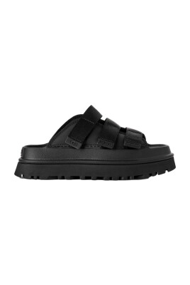 black-round-open-toe-slide-sandal