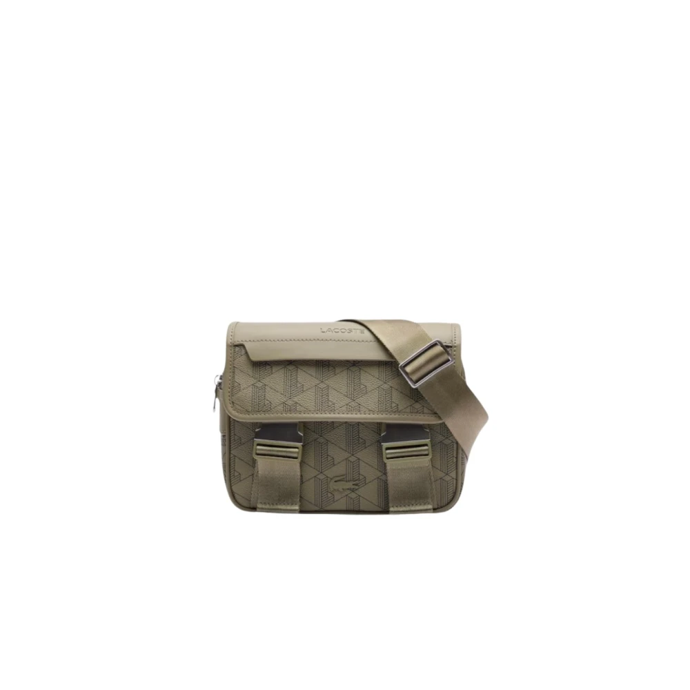 Lacoste Messenger Tas The Blend Green Heren