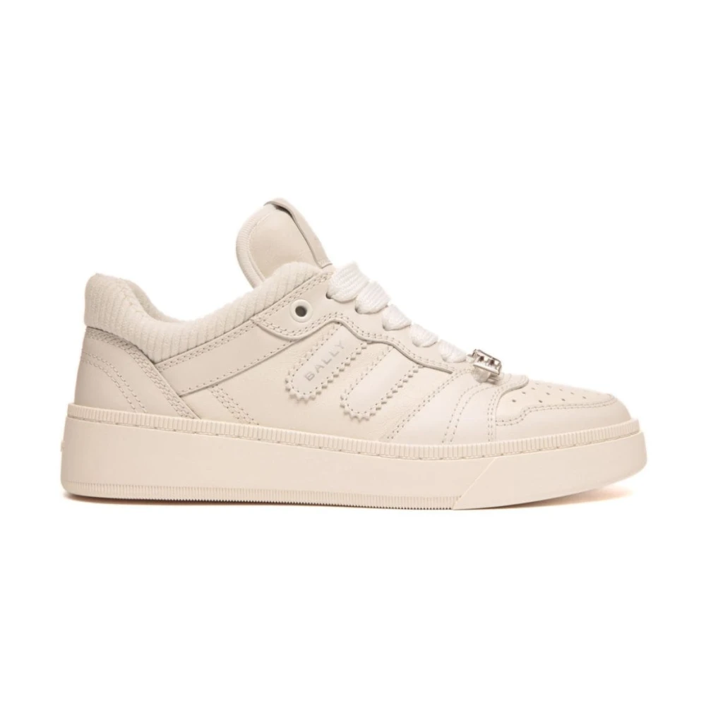 Bally Raise Leather Sneakers Dames Schoenen Wit