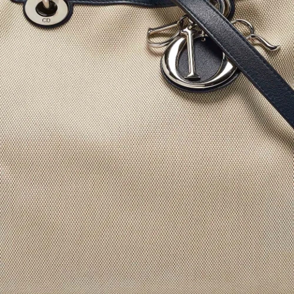 Dior Vintage Pre-owned Canvas dior-bags Blue Dames