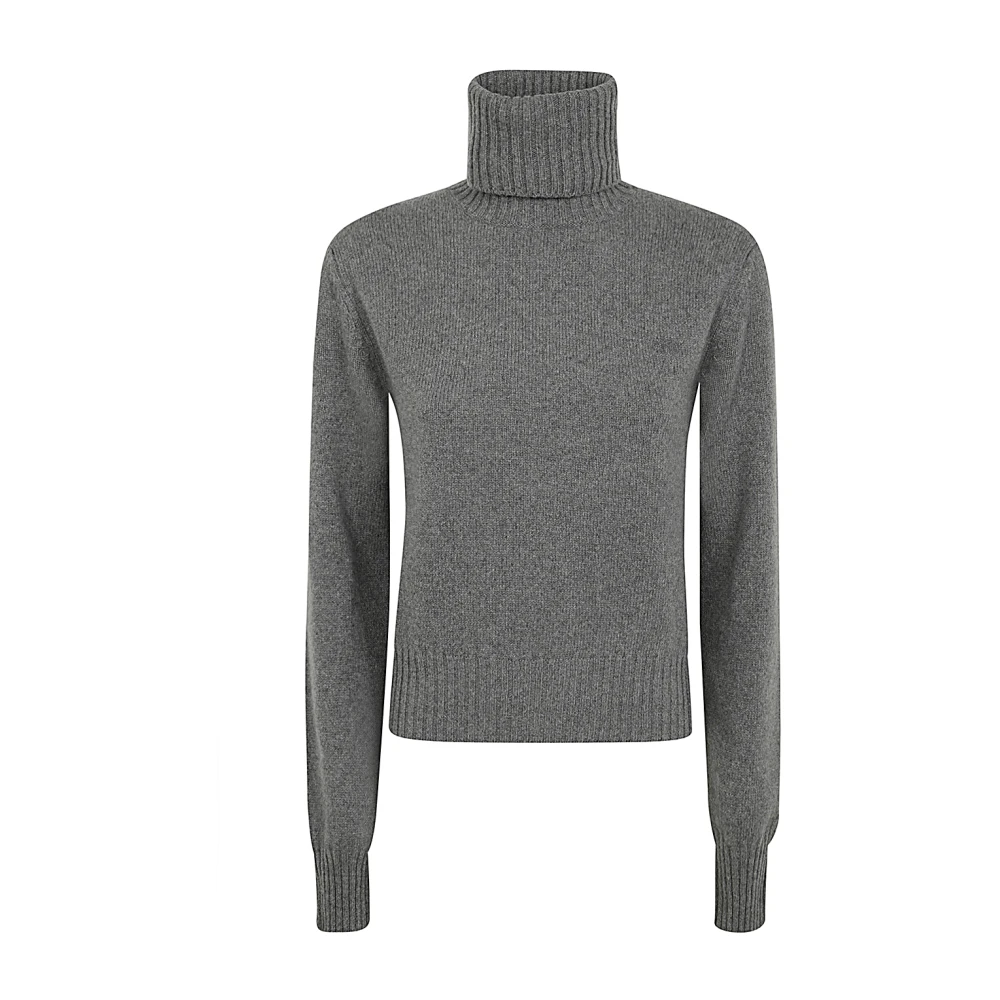 Ami Paris Lichtgrijze Tonal Sweater Gray Dames