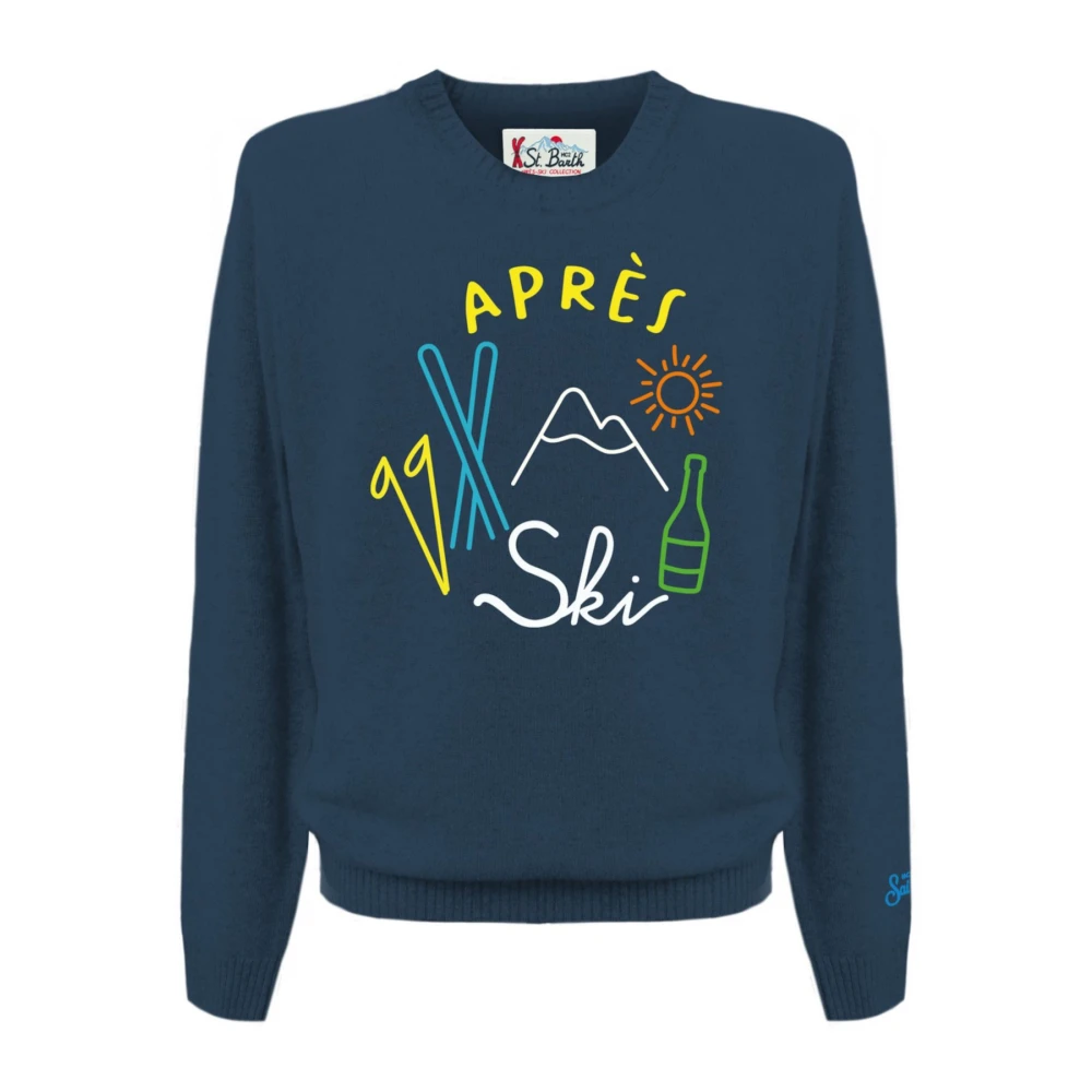 MC2 Saint Barth Stijlvolle Sweaters Collectie Blue Heren