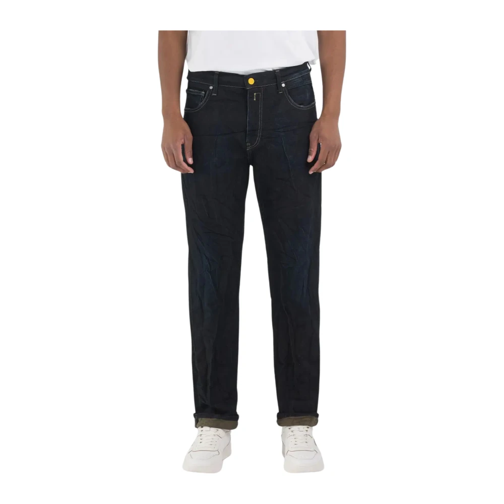 Replay Slim-fit Jeans Blue Heren