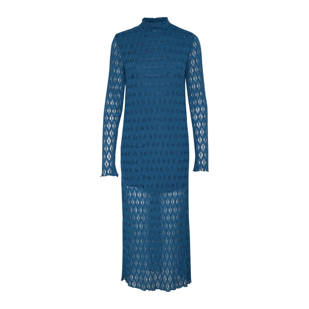 Saint Tropez Elegante Kantjurk in Titan Blue Dames