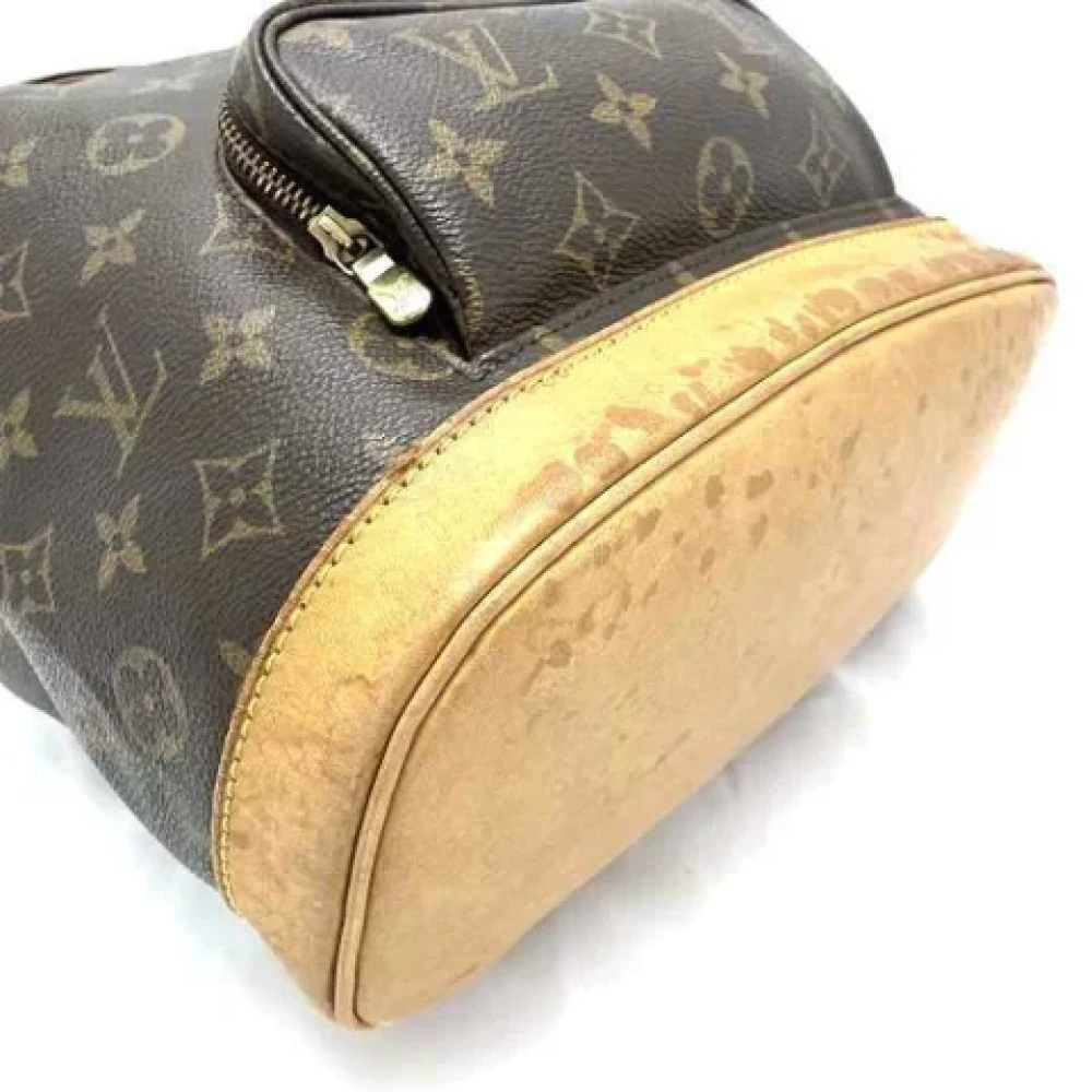 Louis Vuitton Vintage Pre-owned Canvas backpacks Brown Dames