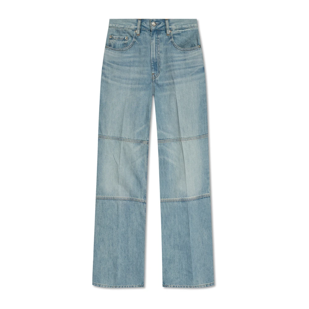 Helmut Lang Jeans met rechte pijpen Blue Dames
