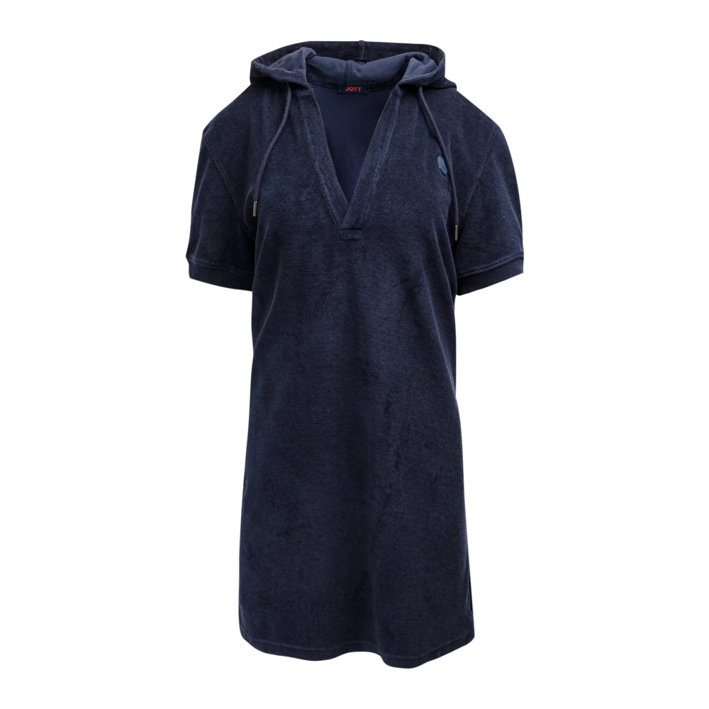 Jott Strandjurk Meg 2.0 Navy Blauw Blue Dames