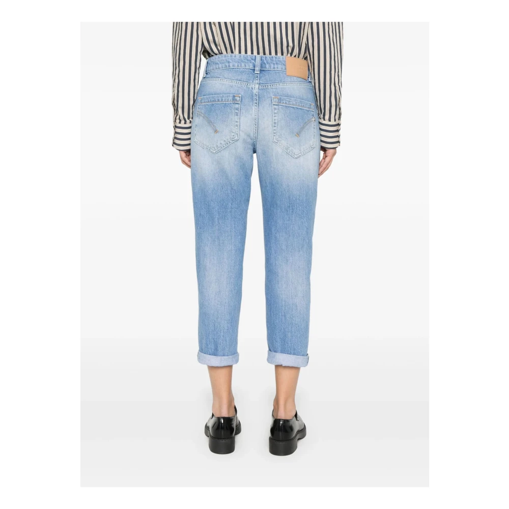 Dondup Blauwe Katoenen Koons Jeans Blue Dames