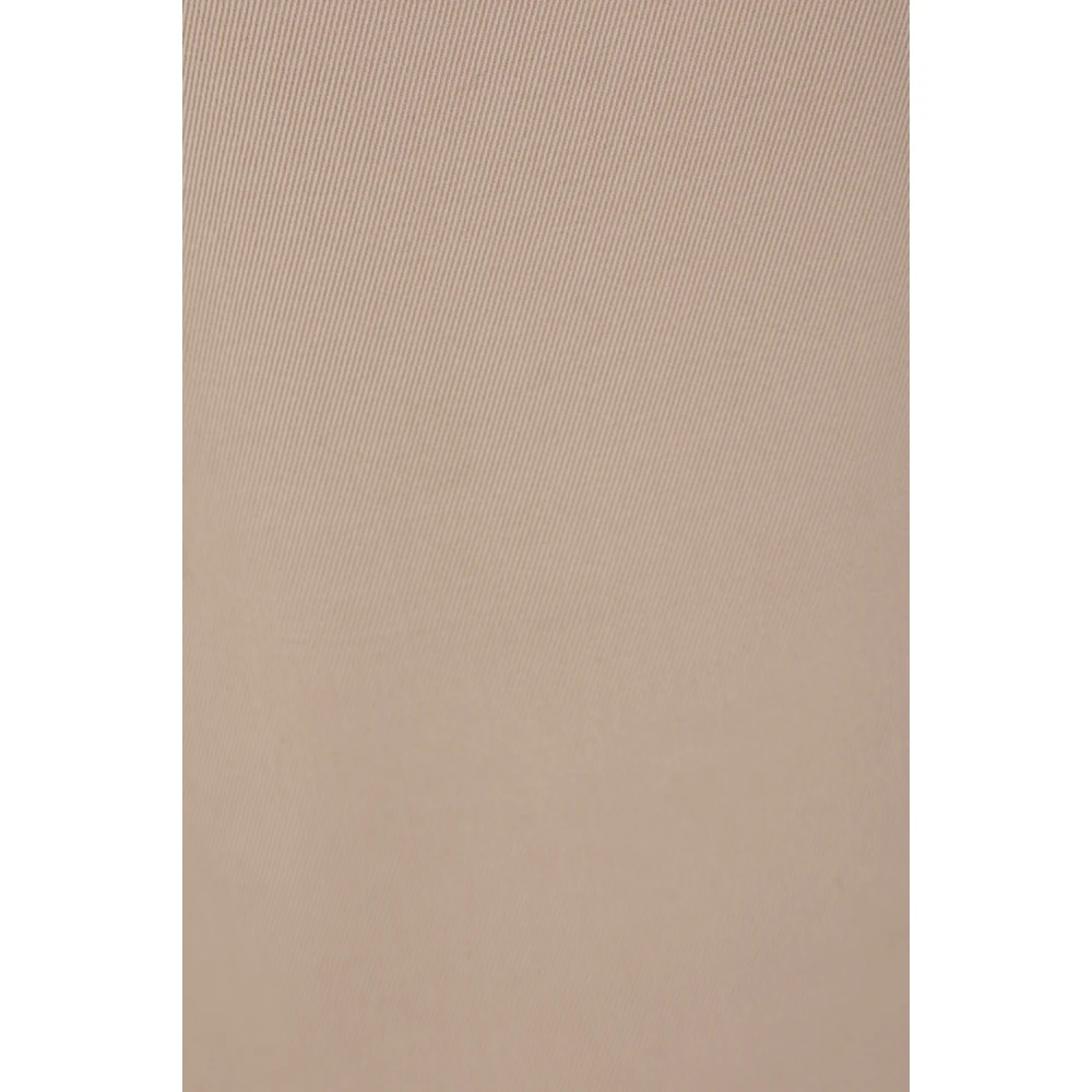 Ermenegildo Zegna Beige Katoen Wol Straight-Leg Broek Beige Heren