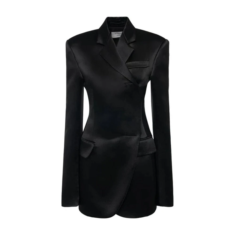 SPORTMAX Global Jack met Klittenbandsluiting Black Dames