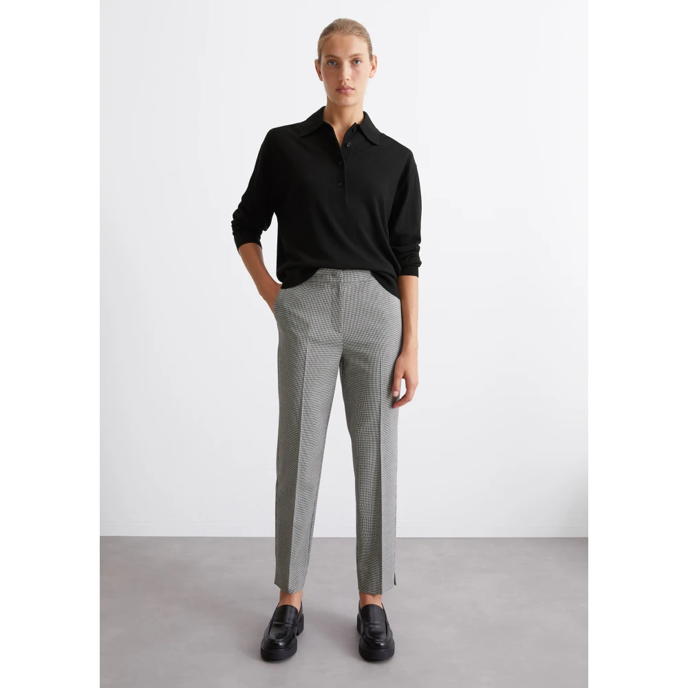 Marc O'Polo Gestreepte sigarettenbroek slank Multicolor Dames