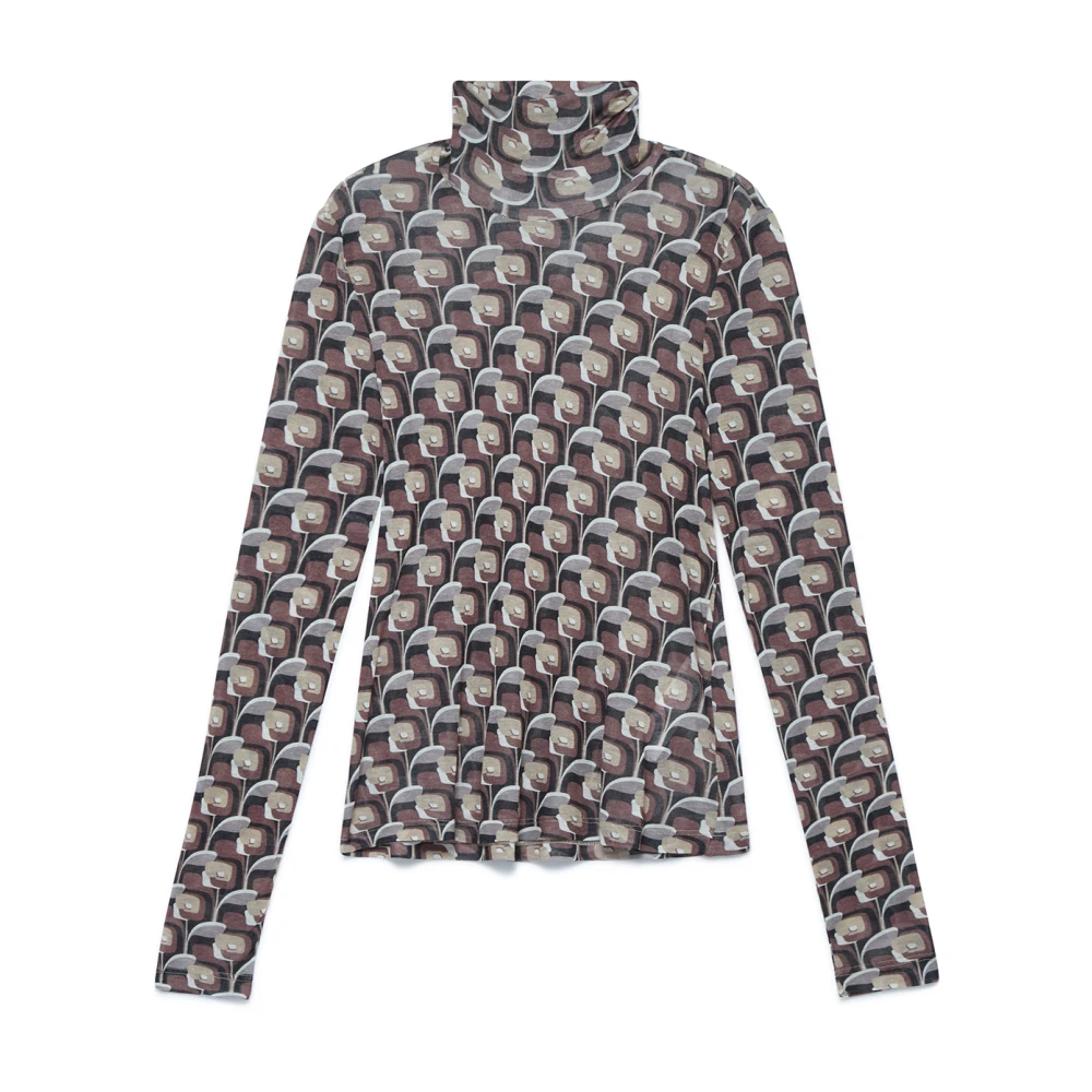 Maliparmi Winter Print T-Shirt Multicolor Dames