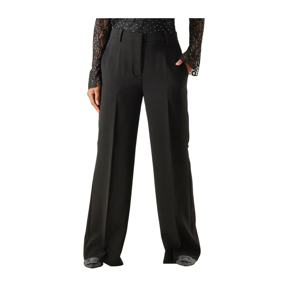 Dante 6 Alain Straight Pants Damesbroek Black Dames