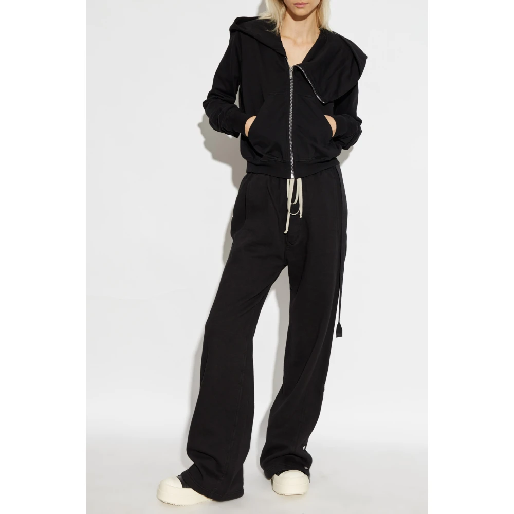 Rick Owens Sweatpants Pusher Black Dames