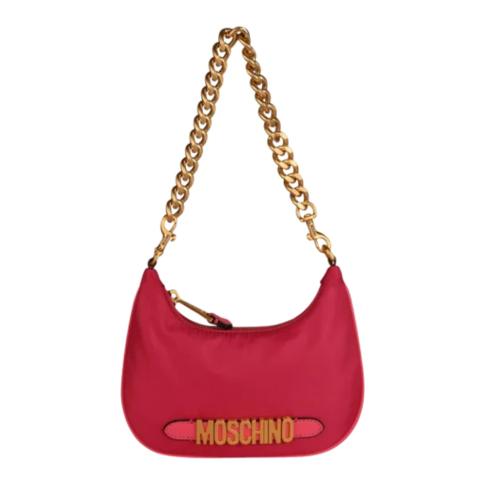 Moschino Pre-Owned Pre-owned Nylon shoulder-bags Pink Dames