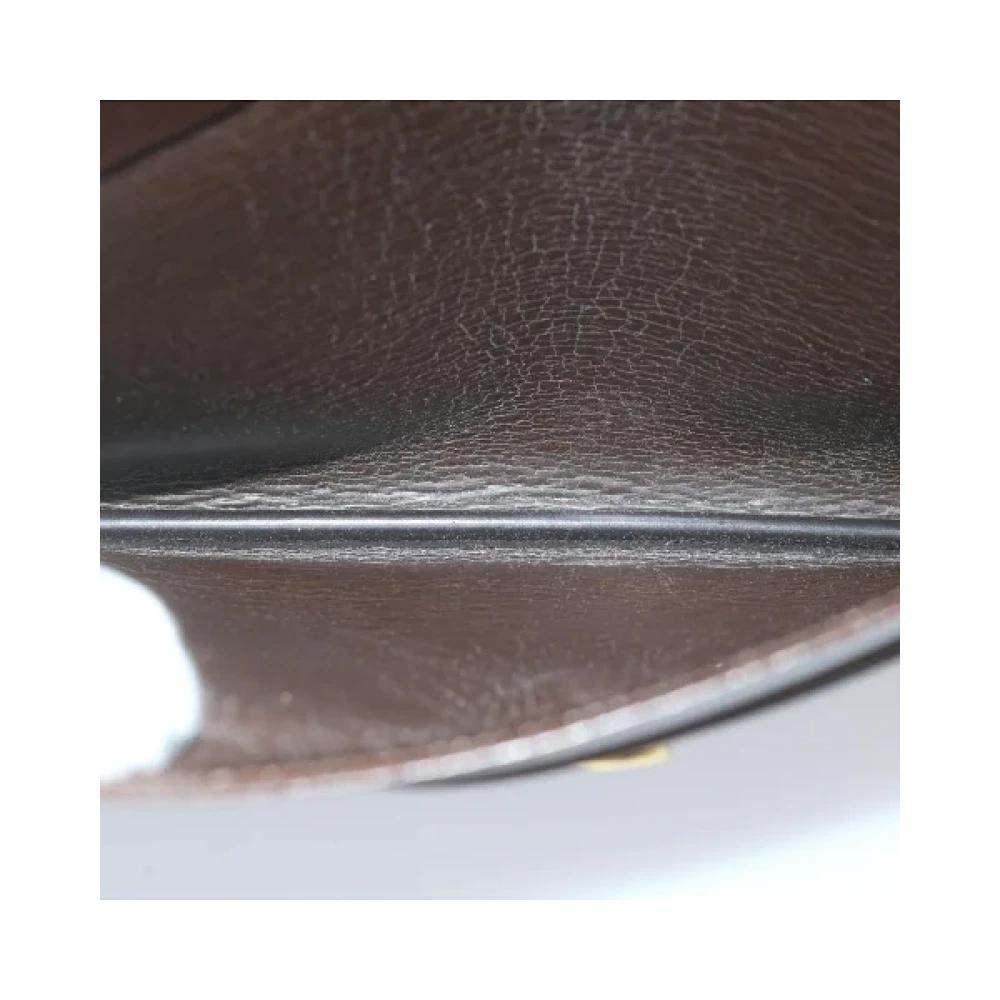 Dior Vintage Pre-owned Leather dior-bags Brown Dames