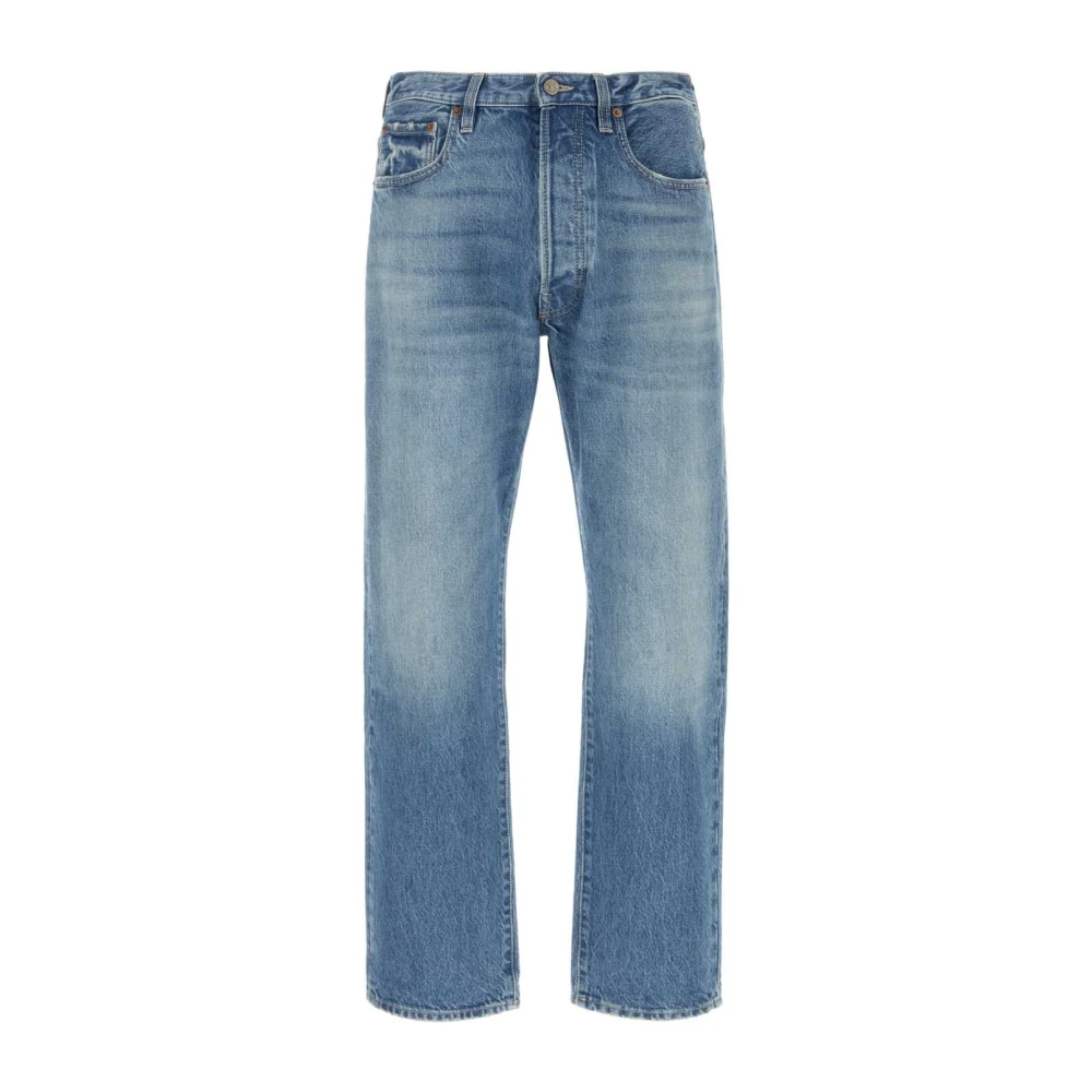 Valentino Garavani Men's Blue Jeans - Straight Fit Jeans - W32 - Jeans