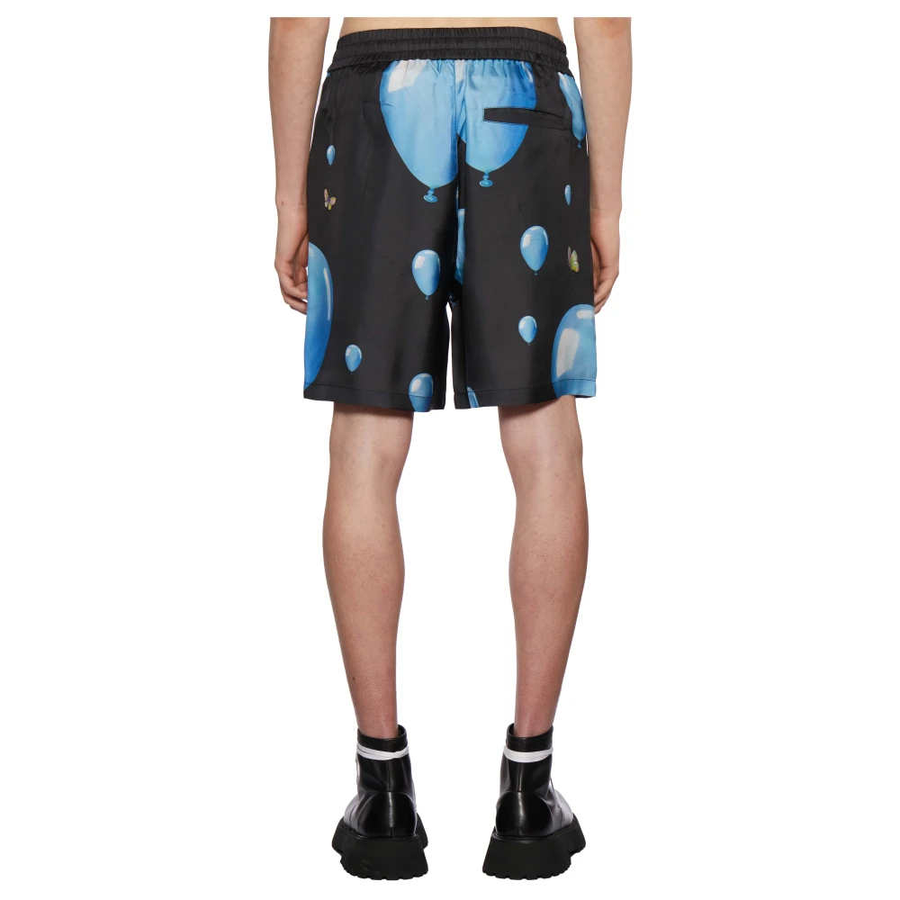 3.Paradis Dromende Ballonnen Bermuda Stijl Black Heren