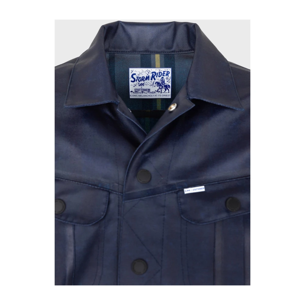 Stutterheim Lee Storm Rider™ Waterdichte Jas Blue Heren