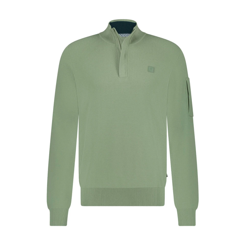 State of Art Sportzip Pullover Green Heren