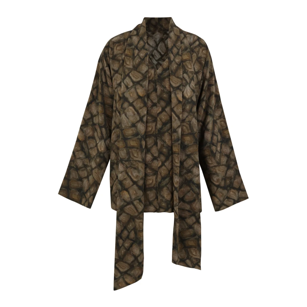 Cortana Donna Marrone Camicette 2XS, New,