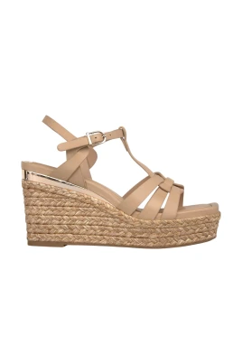 Espadrillosandal med kilklack