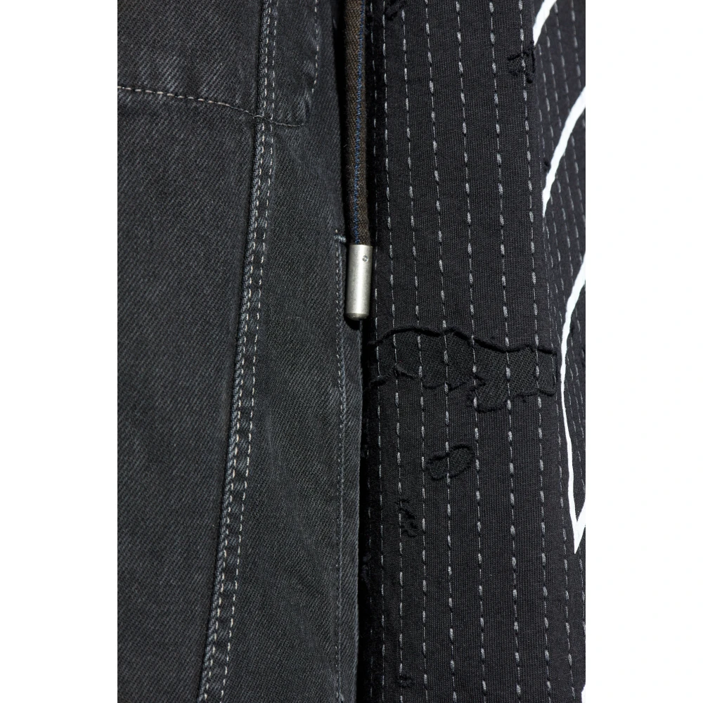 Off White Denim jas Black Heren