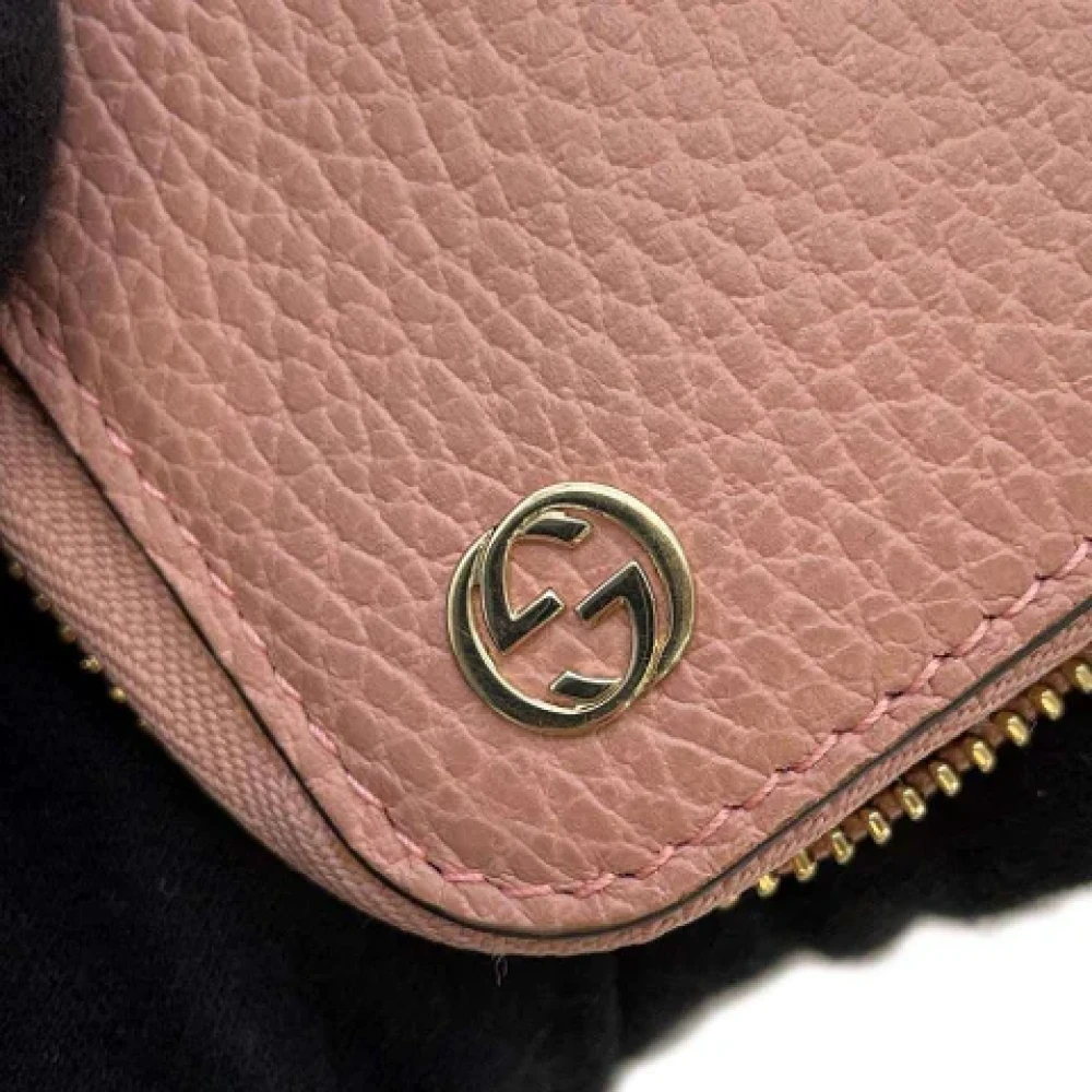 Gucci Vintage Pre-owned Leather wallets Pink Dames