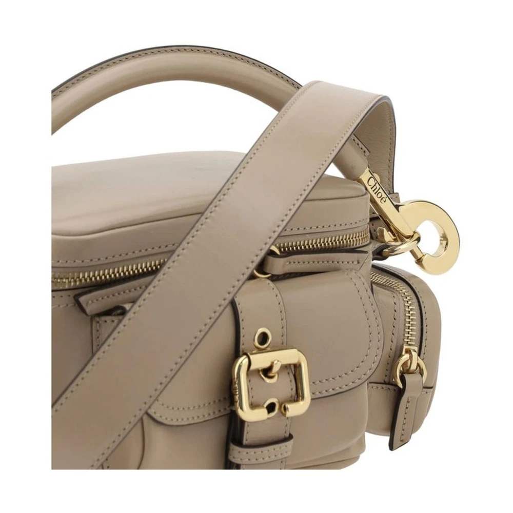 Chloé Camera handtas met meerdere zakken Beige Dames