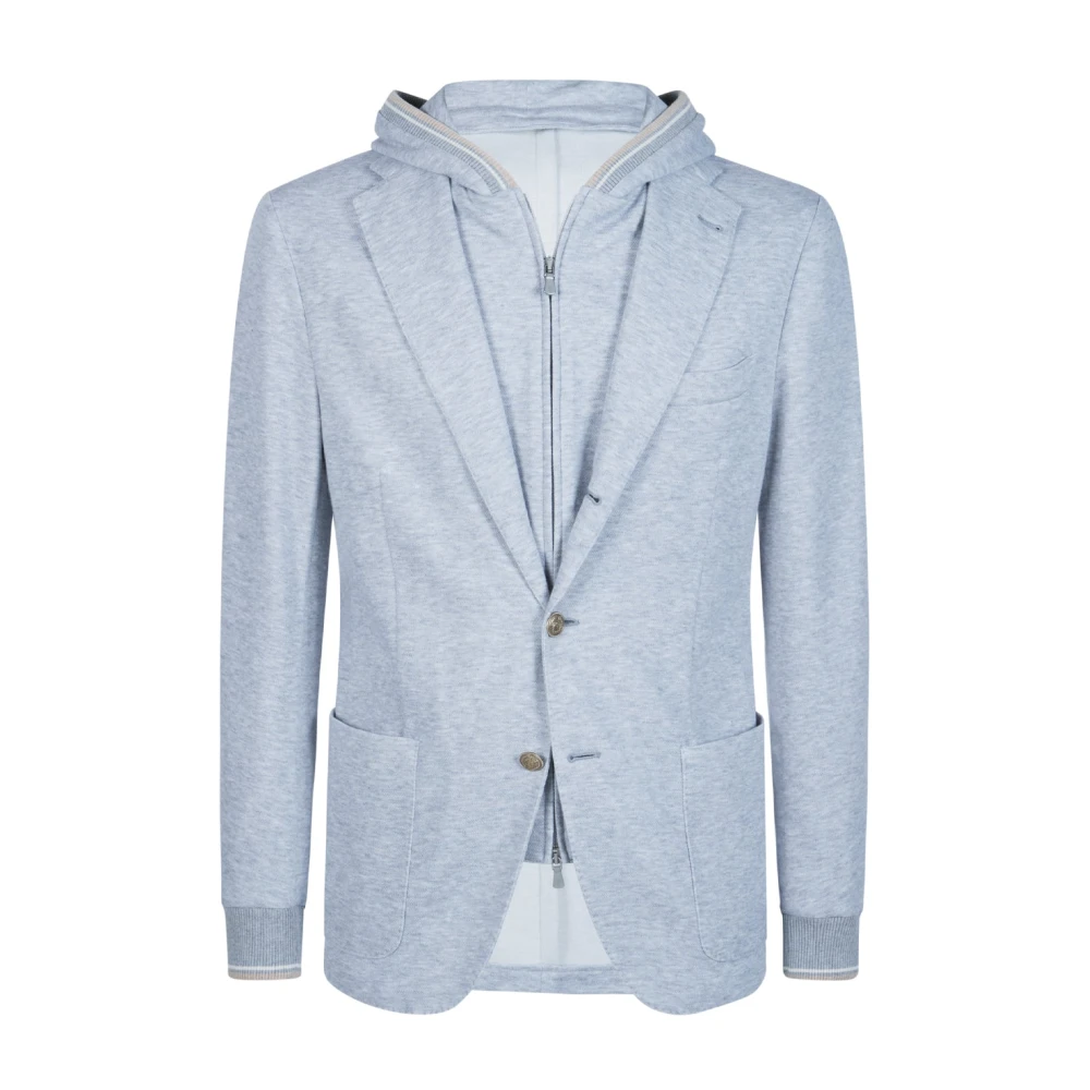 Eleventy Uomo Grigio Giacche, 2XL, New,