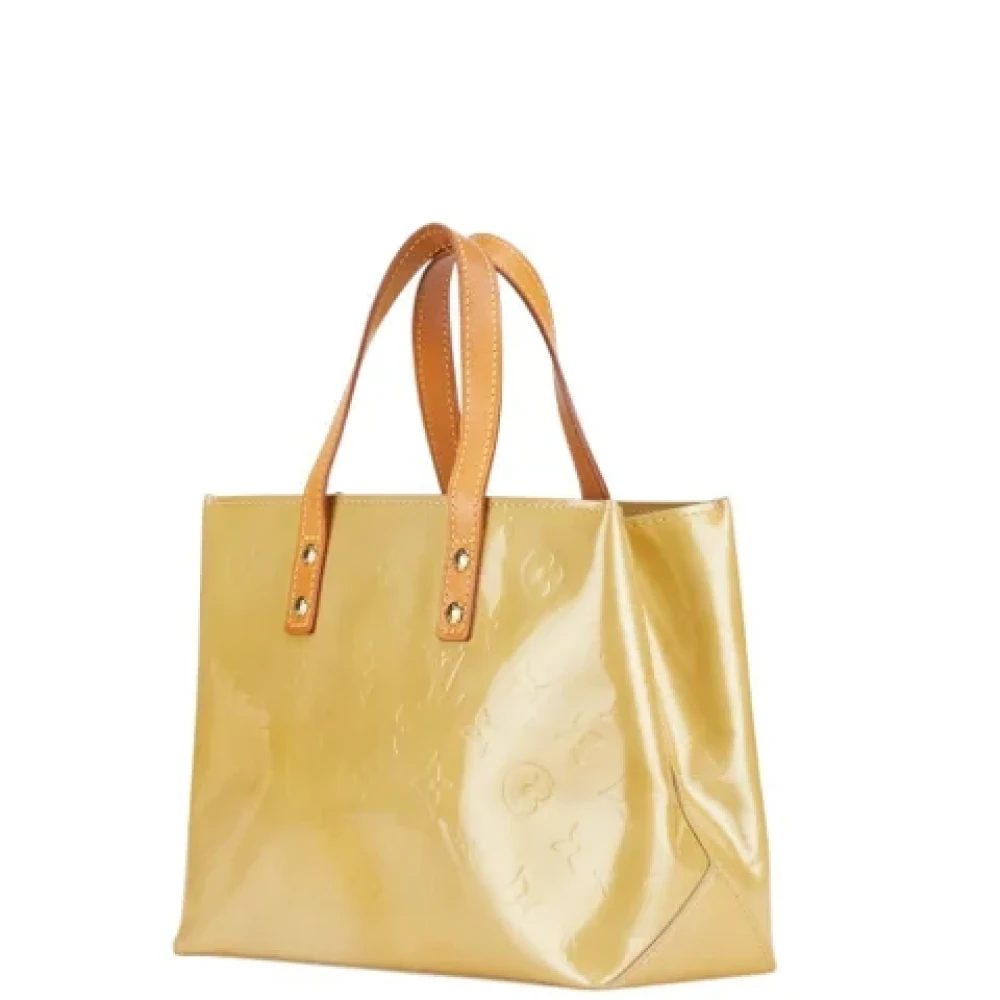 Louis Vuitton Vintage Pre-owned Leather louis-vuitton-bags Beige Dames