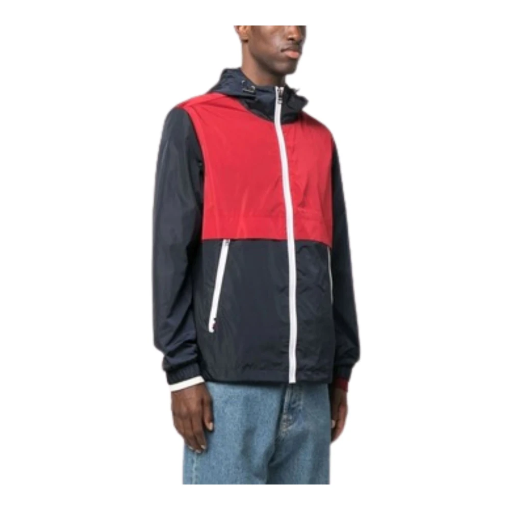 Tommy Hilfiger Heren Colourblock Opvouwbare Jas Multicolor Heren