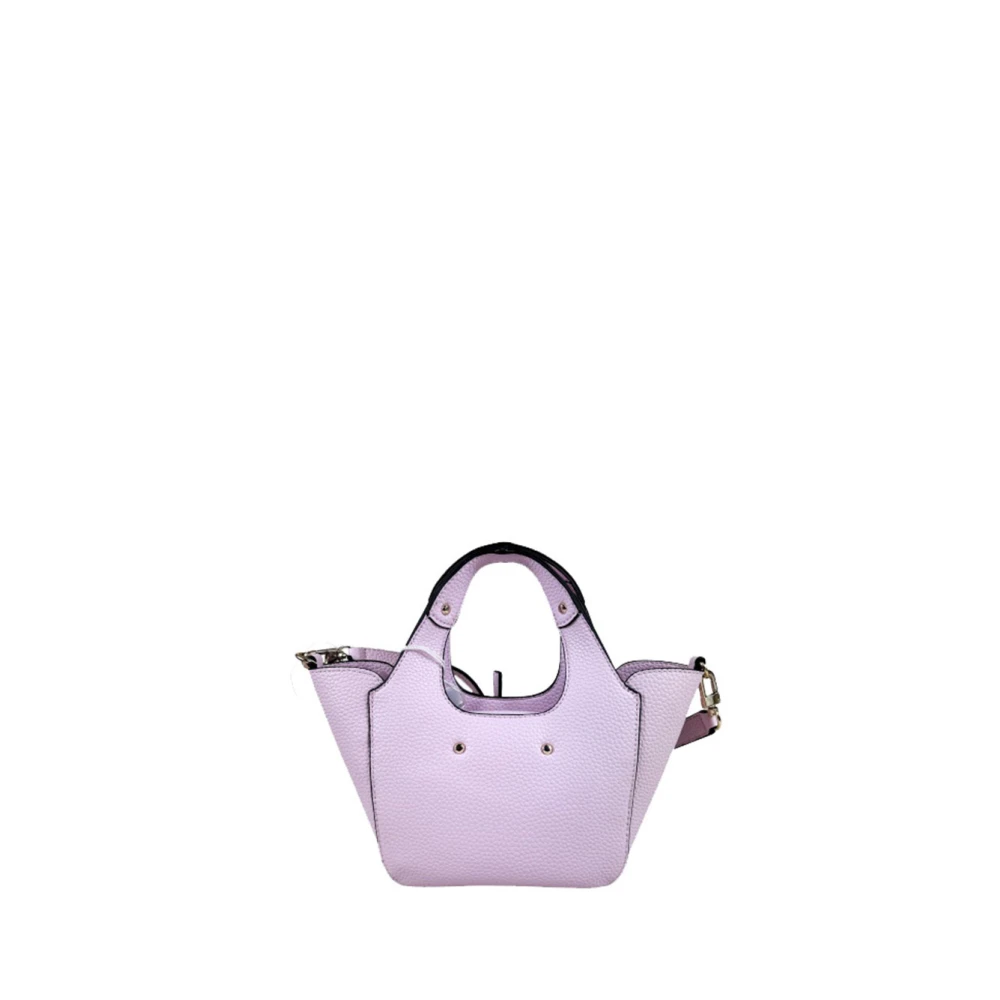 Guess Elegante paarse handtas met gouden details Purple Dames