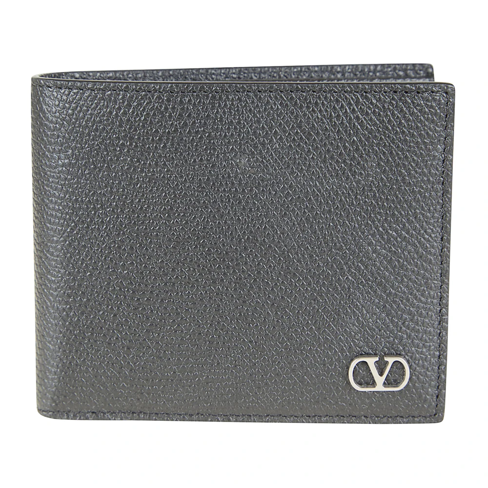 Valentino Garavani Men's Black Vlogo Signature Billfold Wallet