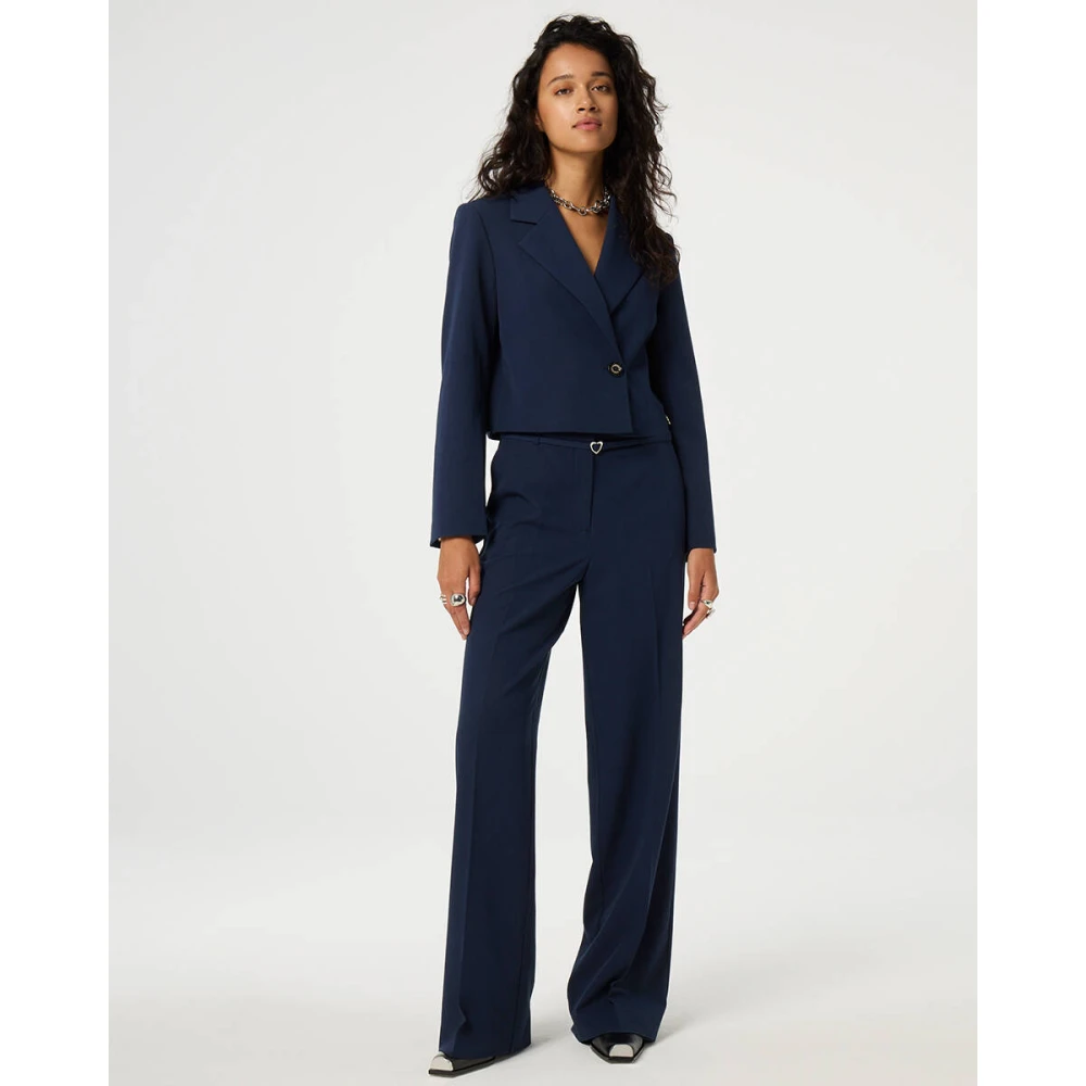 Fabienne Chapot Nelsan Broek Blue Dames