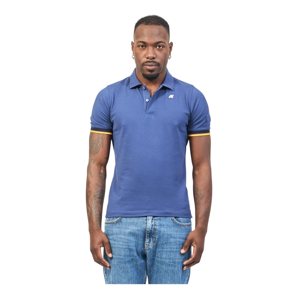 K-Way - Tops > Polo Shirts - Blue - K-Way - Modalova