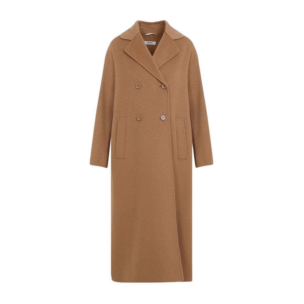 Max Mara Dubbele Rijgjas Brown Dames